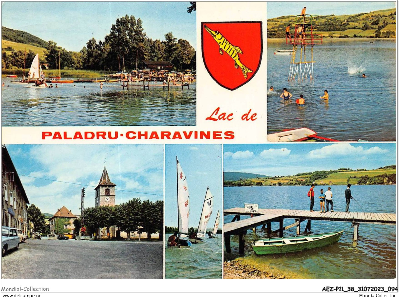 AEZP11-38-0970 - PALADRU-CHARAVINES - Le Lac  - Paladru