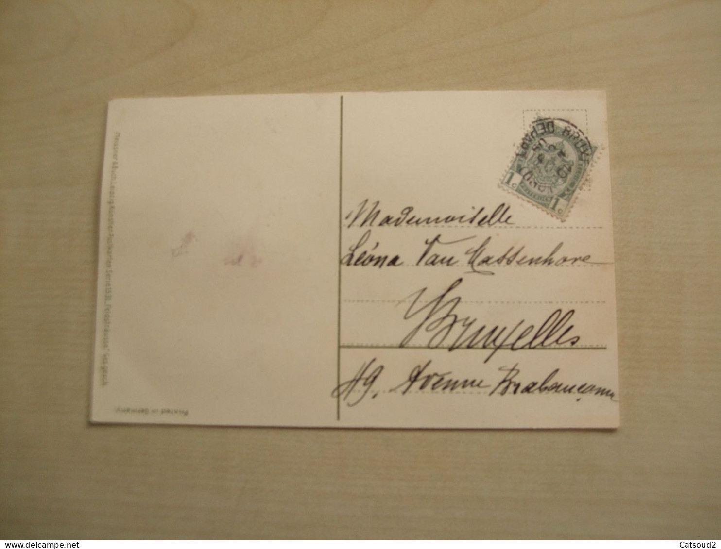 Carte Postale Ancienne CATHARINA KLEIN Coquelicots - Klein, Catharina
