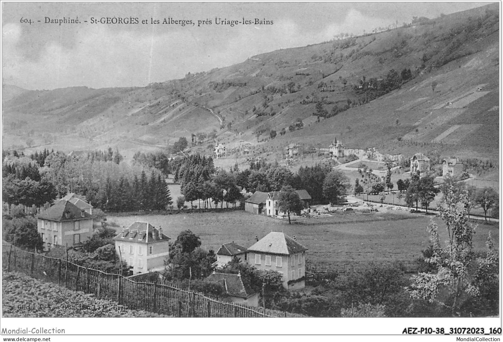 AEZP10-38-0915 - SAINT-GEORGES - Vue Générale Et Les Alberges  - Uriage