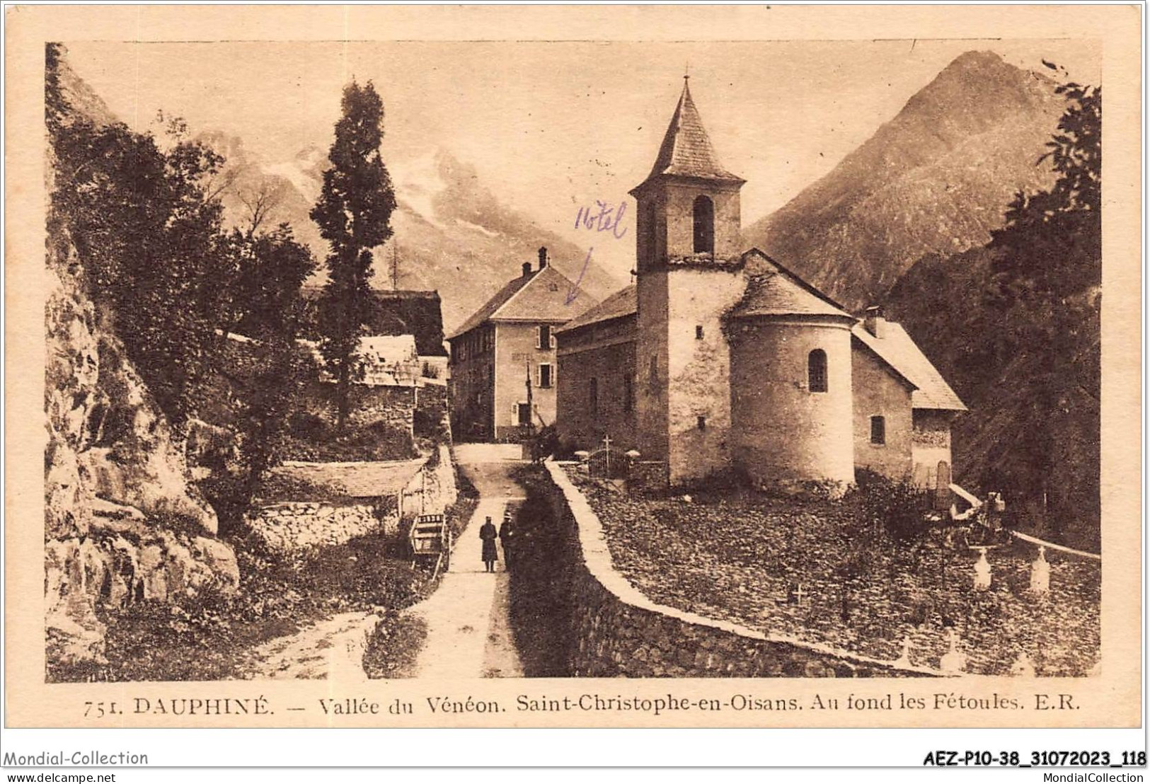 AEZP10-38-0894 - VALLEE DE VENEON - Saint-christophe-en-oisans - Au Fond Les Fétoules  - Other & Unclassified