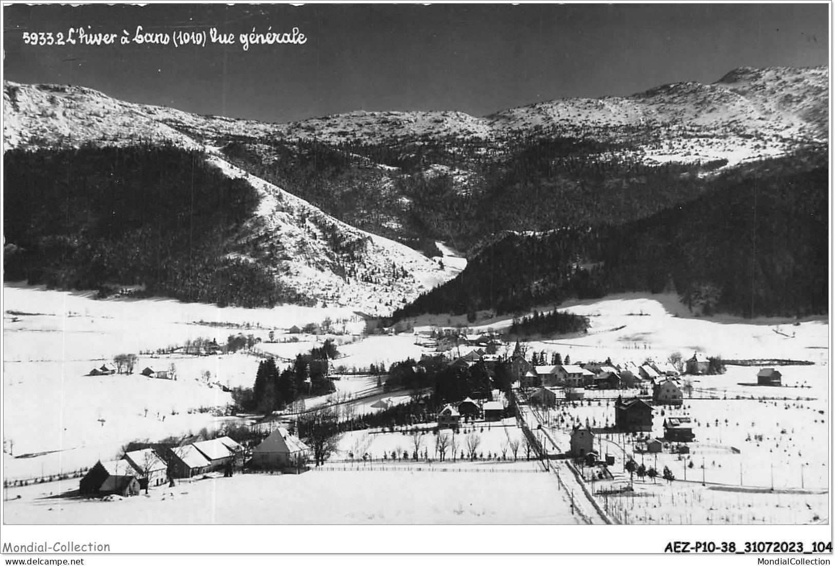 AEZP10-38-0887 - L'ANS - Vue Générale En Hiver - Villard-de-Lans