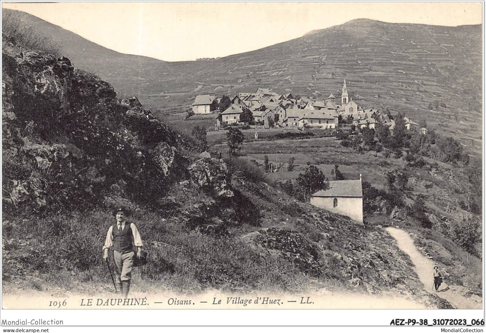 AEZP9-38-0773 - BOURG D'OISANS - Le Village D'huez - Bourg-d'Oisans