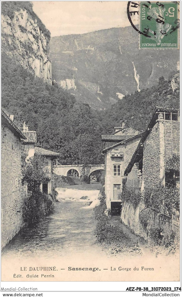 AEZP8-38-0739 - SASSENAGE - La Gorge Du Furon  - Sassenage