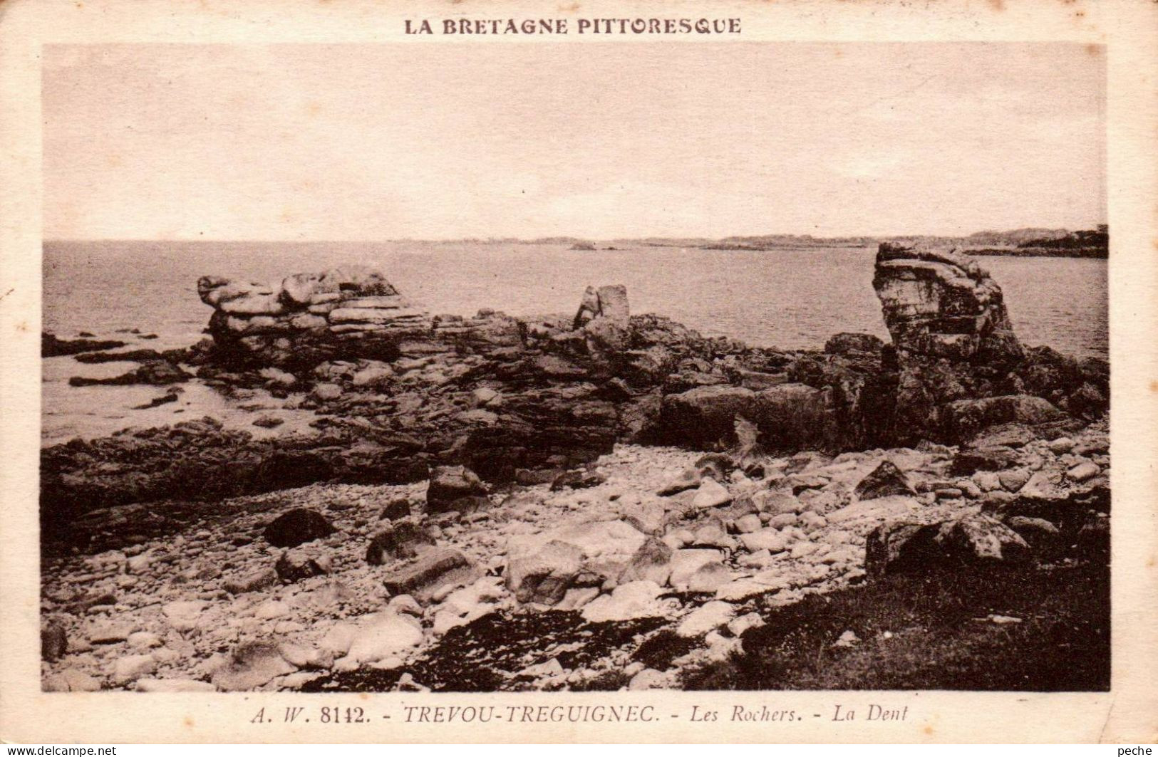 N°3128 W -cpa Trevou Treguignec -les Rochers- - Sonstige & Ohne Zuordnung