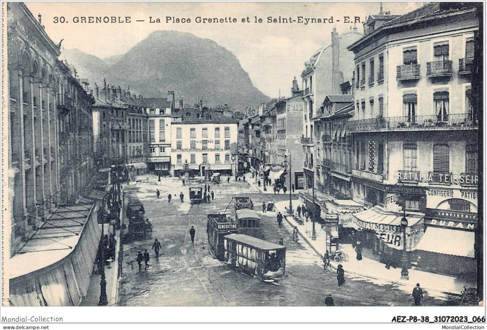 AEZP8-38-0686 - GRENOBLE - La Place Grenette Et Le Saint-eynard  - Grenoble