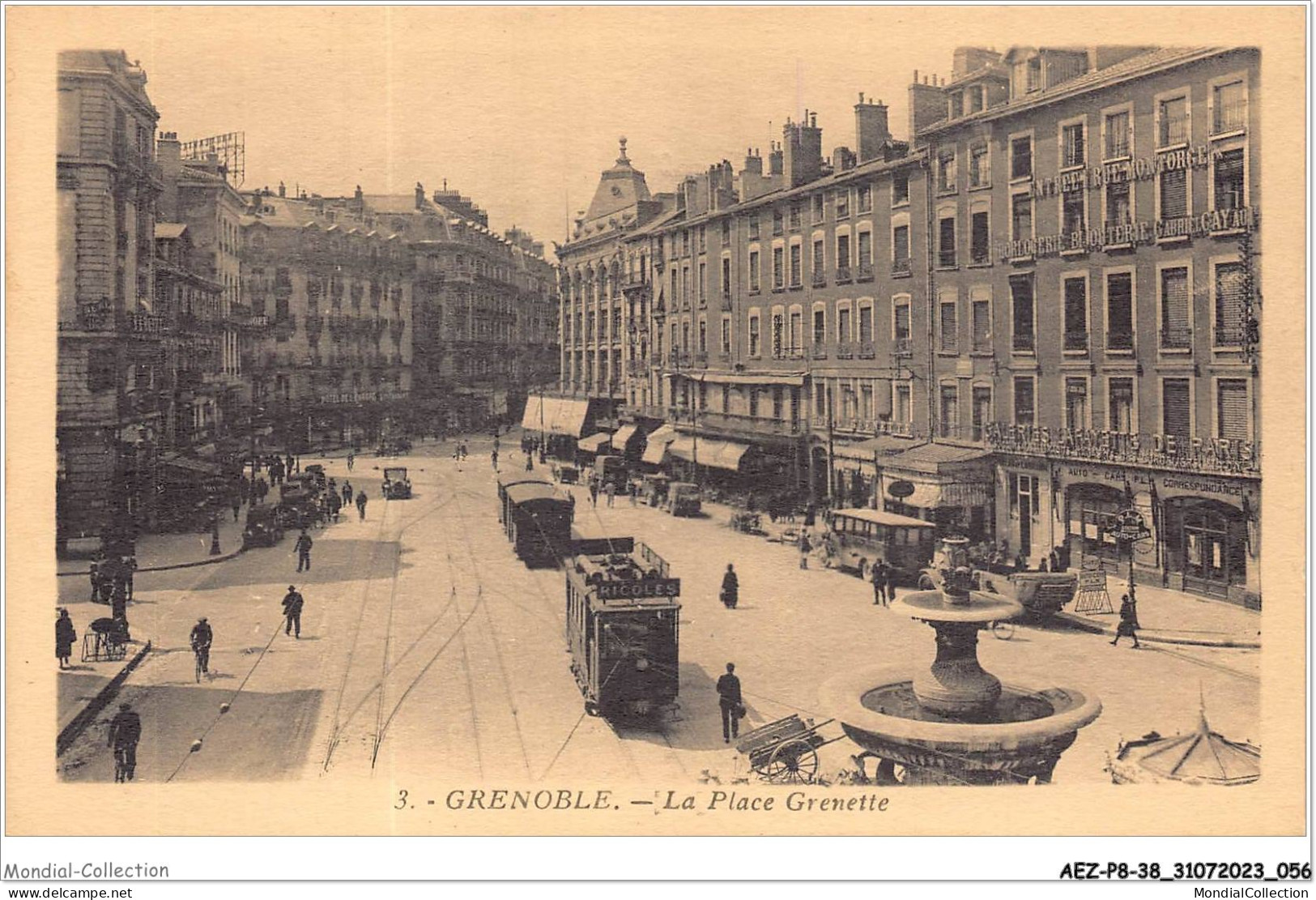 AEZP8-38-0681 - GRENOBLE - Place Grenette  - Grenoble