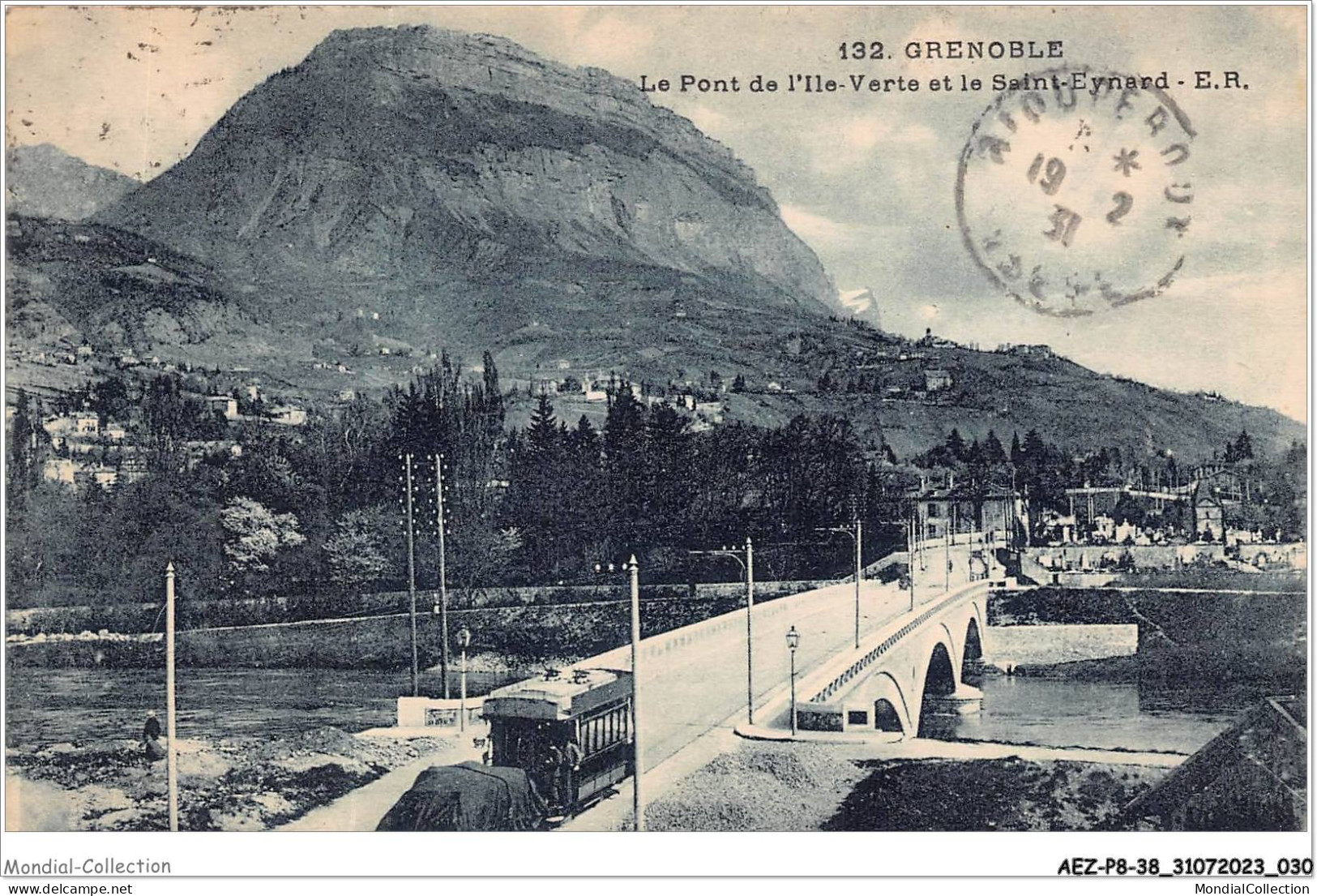 AEZP8-38-0668 - GRENOBLE - Le Pont De L'ile Verte Et Le Saint-epinard  - Grenoble