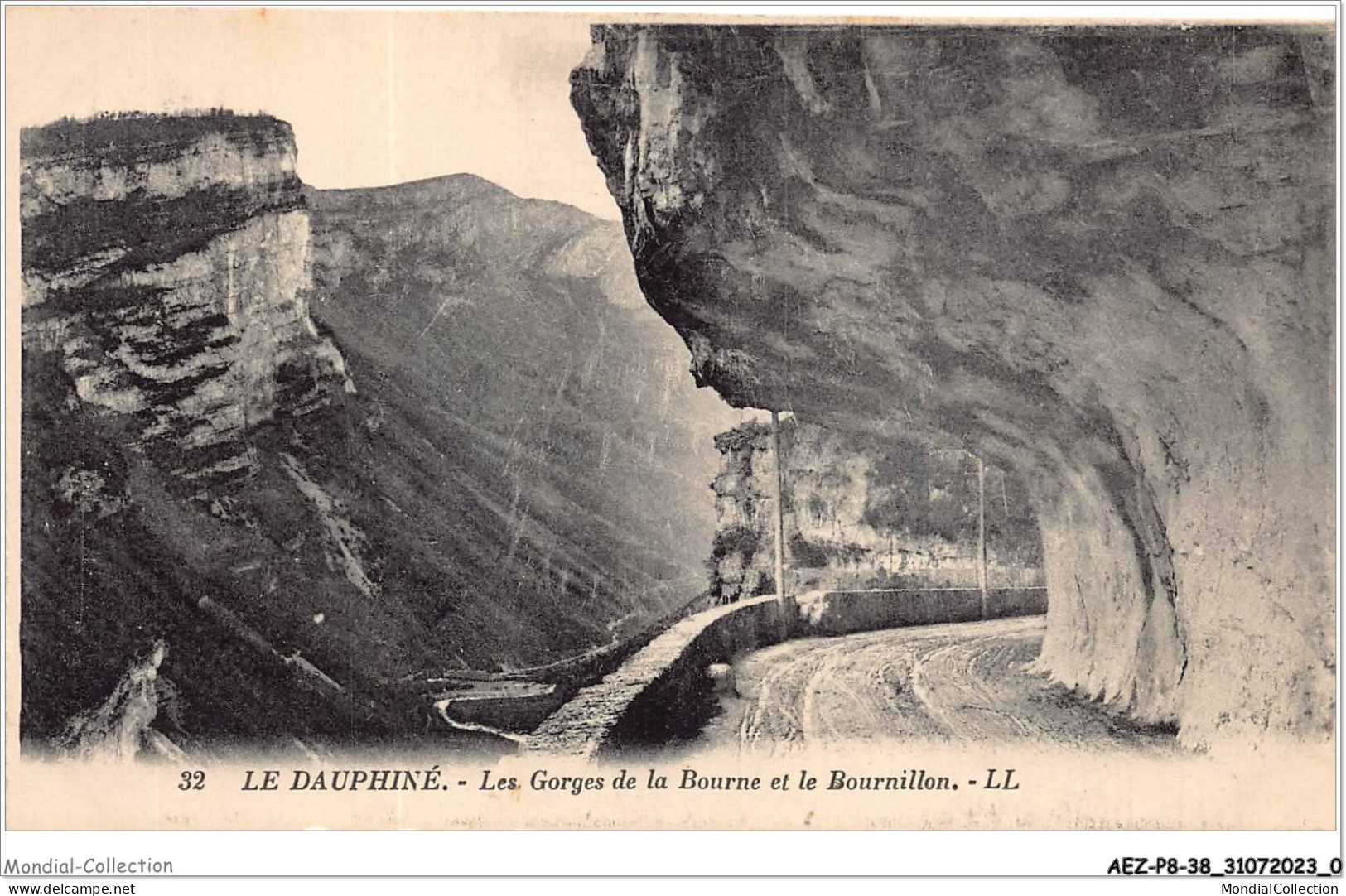 AEZP8-38-0653 - LE DAUPHINE - Les Gorges De La Bourne Et Le Bournillon - Grenoble