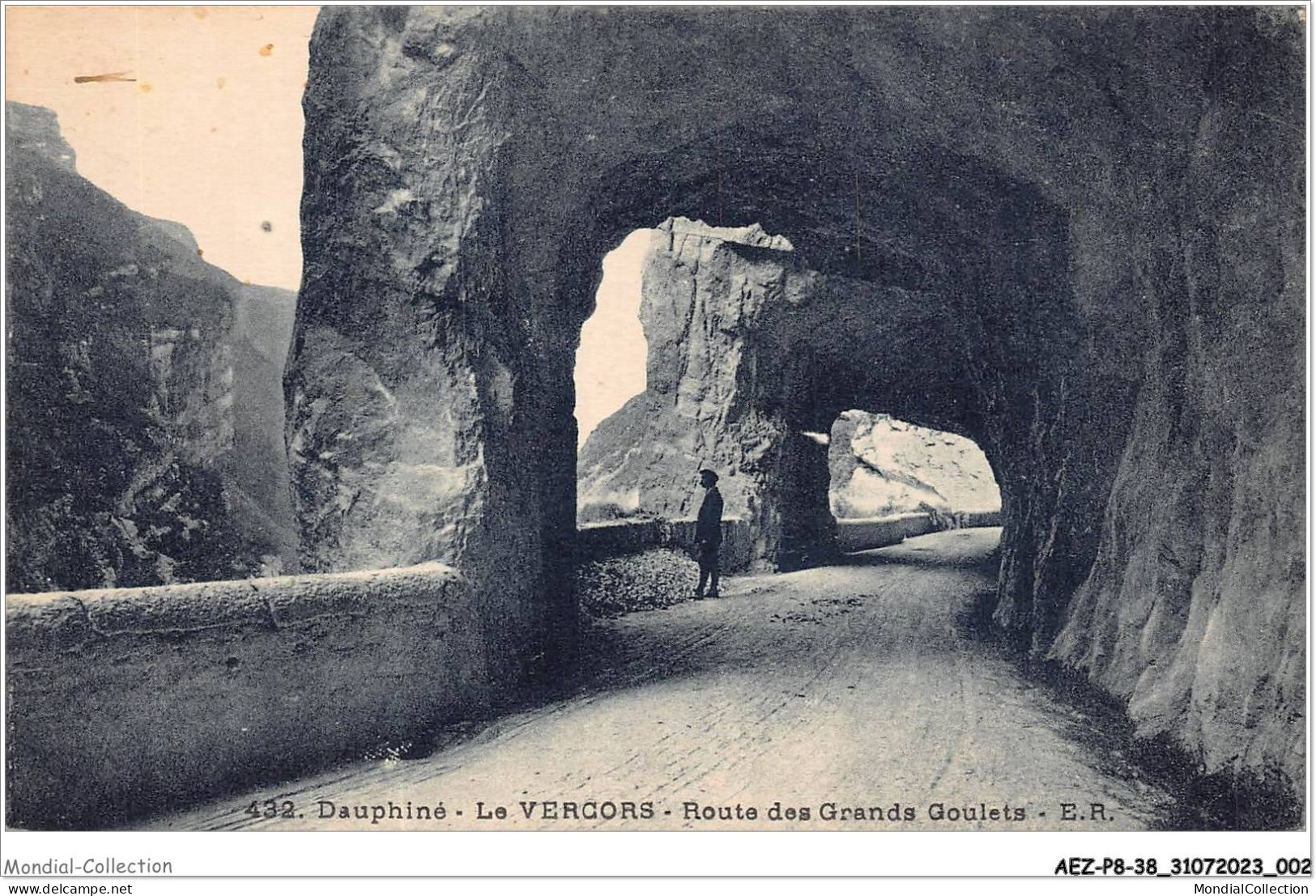 AEZP8-38-0654 - VERCORS - Route Des Grands Goulets  - Vercors