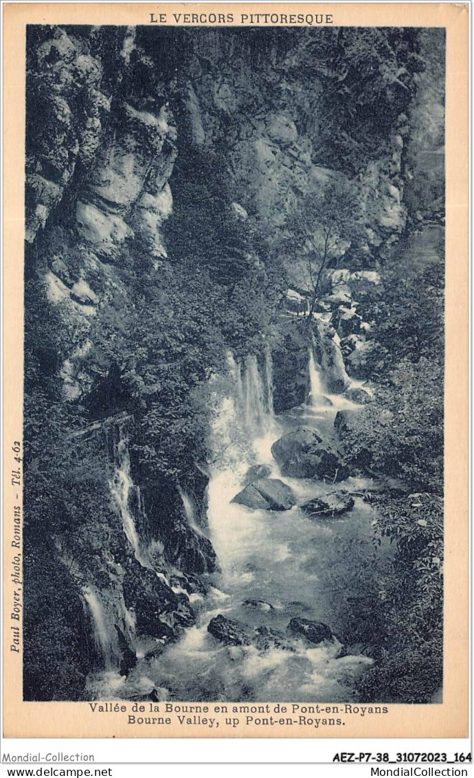 AEZP7-38-0646 - VERCORS - Valée De La Bourne En Amont De Pont-en-royans  - Vercors