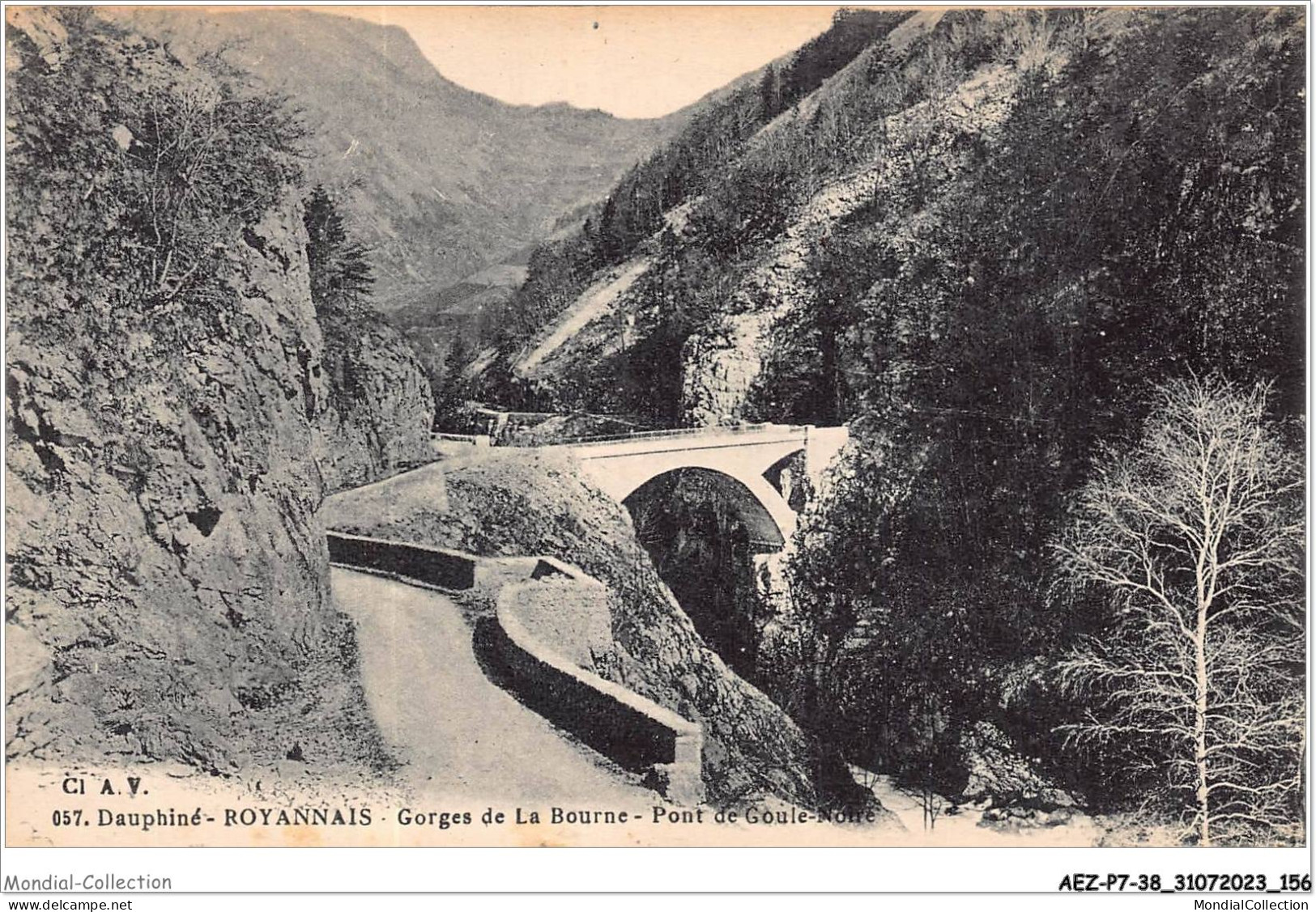 AEZP7-38-0642 - ROYANNAIS - Gorges De La Bourne - Pont De Goule-noire  - Grenoble