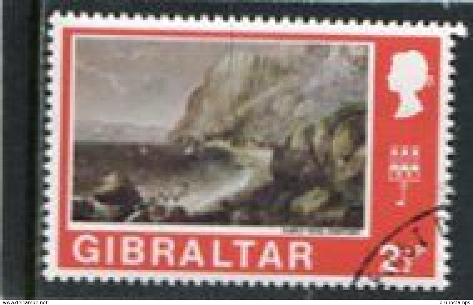 GIBRALTAR - 1971  2 1/2p  DEFINITIVE  FINE USED - Gibraltar