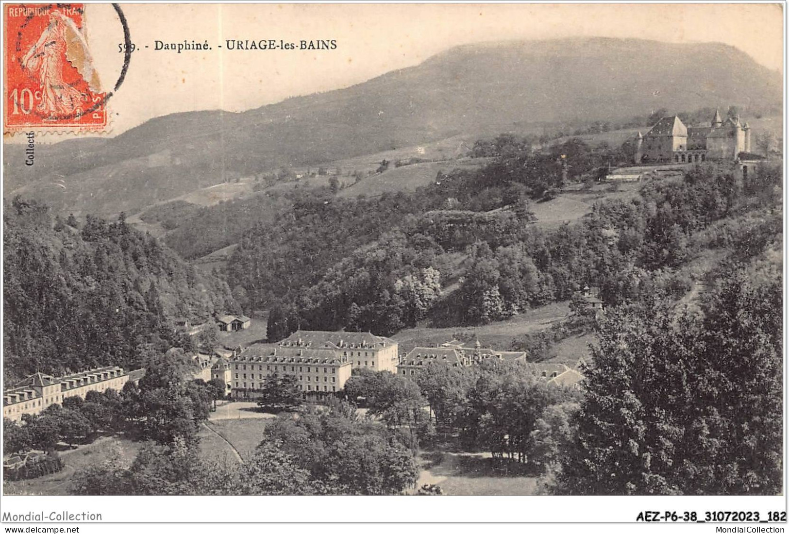 AEZP6-38-0557 - DAUPHINE - URIAGE-LES-BAINS  - Uriage