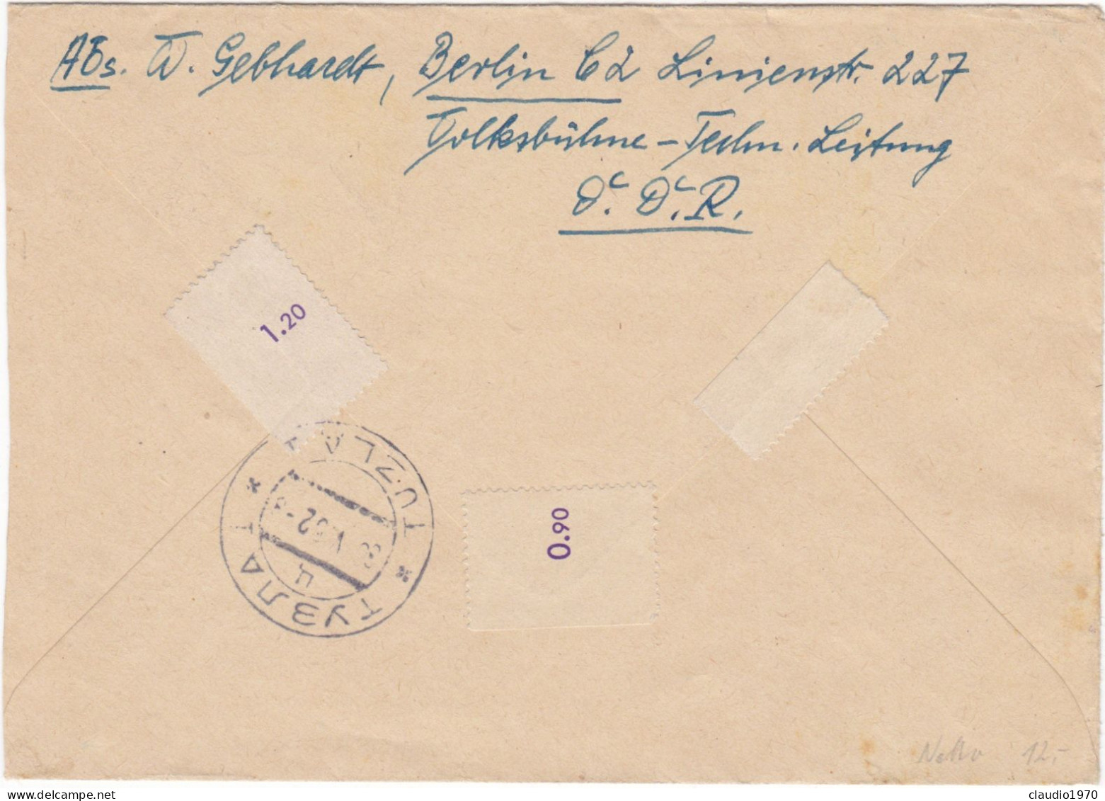 GERMANIA - STORIA POSTALE - BUSTA - 1952 - Other & Unclassified