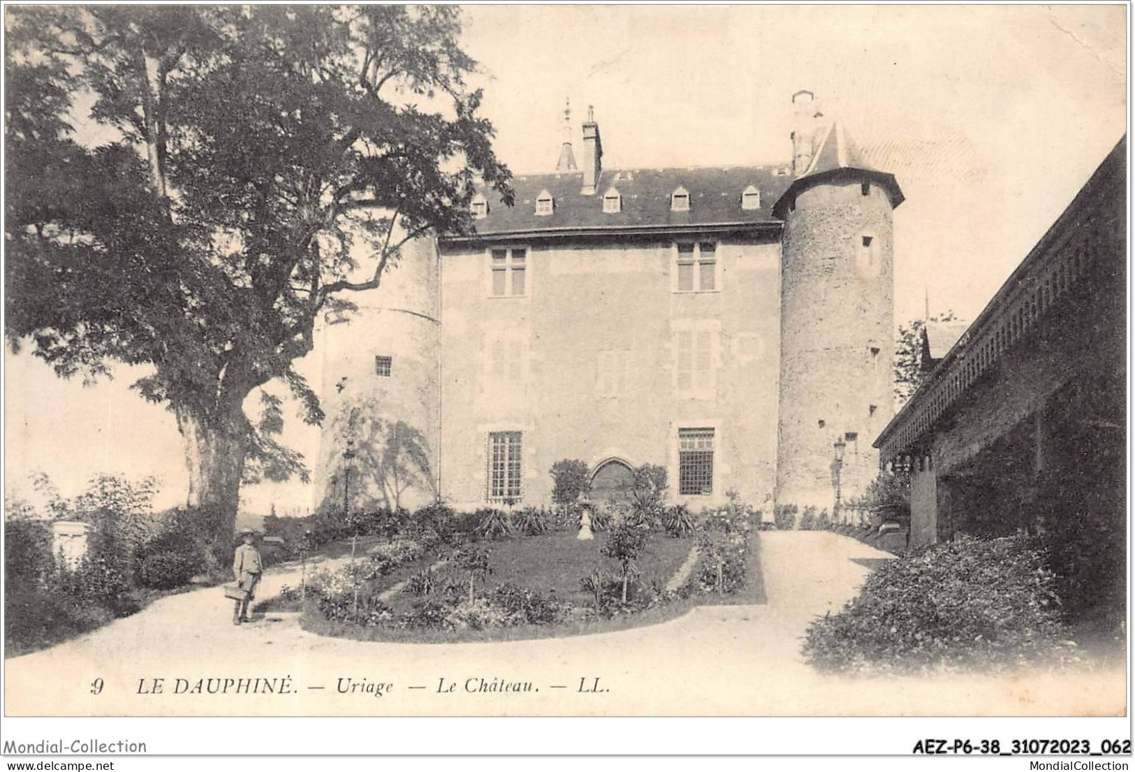 AEZP6-38-0497 - LE DAUPHINE - URIAGE - Le Chateau - Uriage