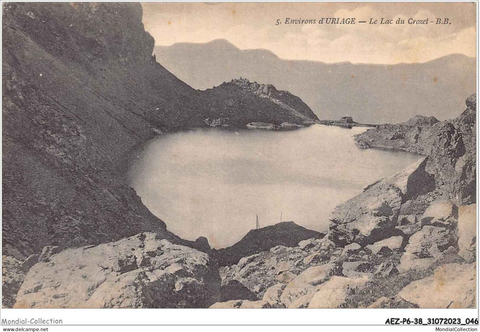 AEZP6-38-0489 - Environs D'URIAGE - Le Lac Du Crozet - Uriage