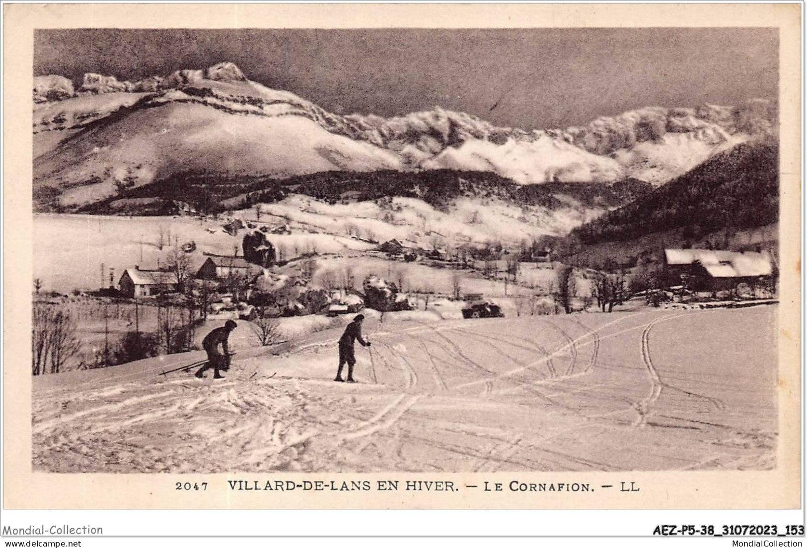 AEZP5-38-0450 - VILLARD-DE-LANS EN HIVER - LE CORNAFION - Villard-de-Lans