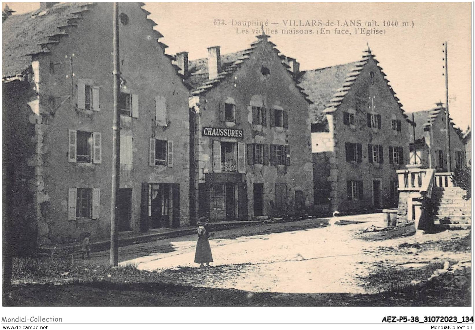 AEZP5-38-0440 - DAUPHINE - Villard De Lans - Les Vieilles Maisons - Villard-de-Lans