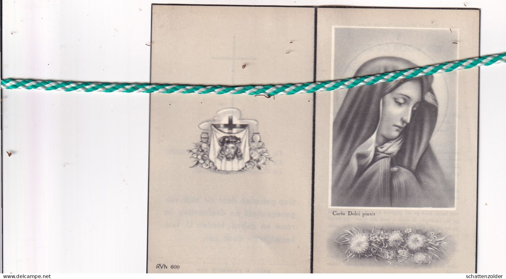 Rosalie Van Hoyweghen-De Souter-De Langhe, Rupelmonde 1874, 1951 - Obituary Notices