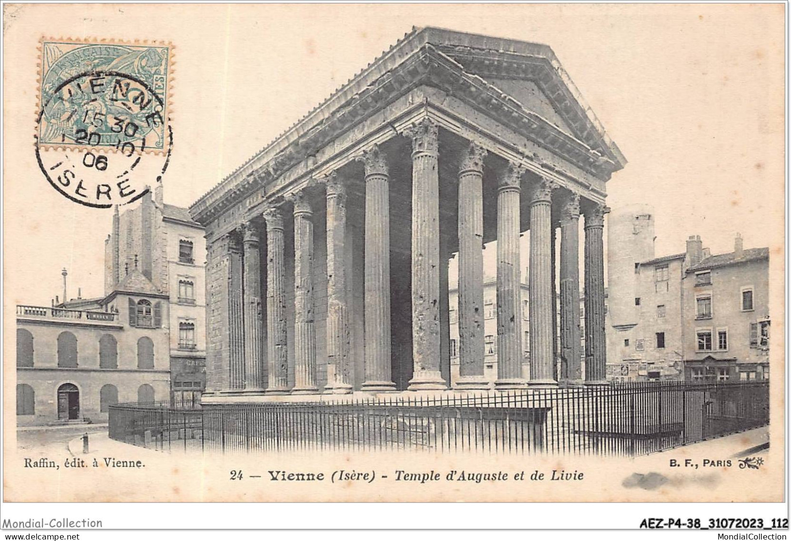 AEZP4-38-0345 - VIENNE - Temple D'auguste Et De Livie - Vienne