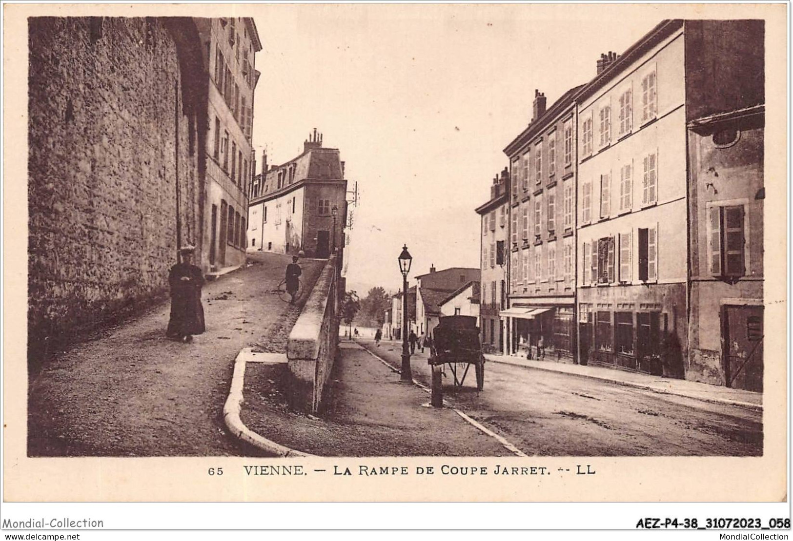 AEZP4-38-0318 - Vienne - La Rampe De Coupe Jarret - Vienne