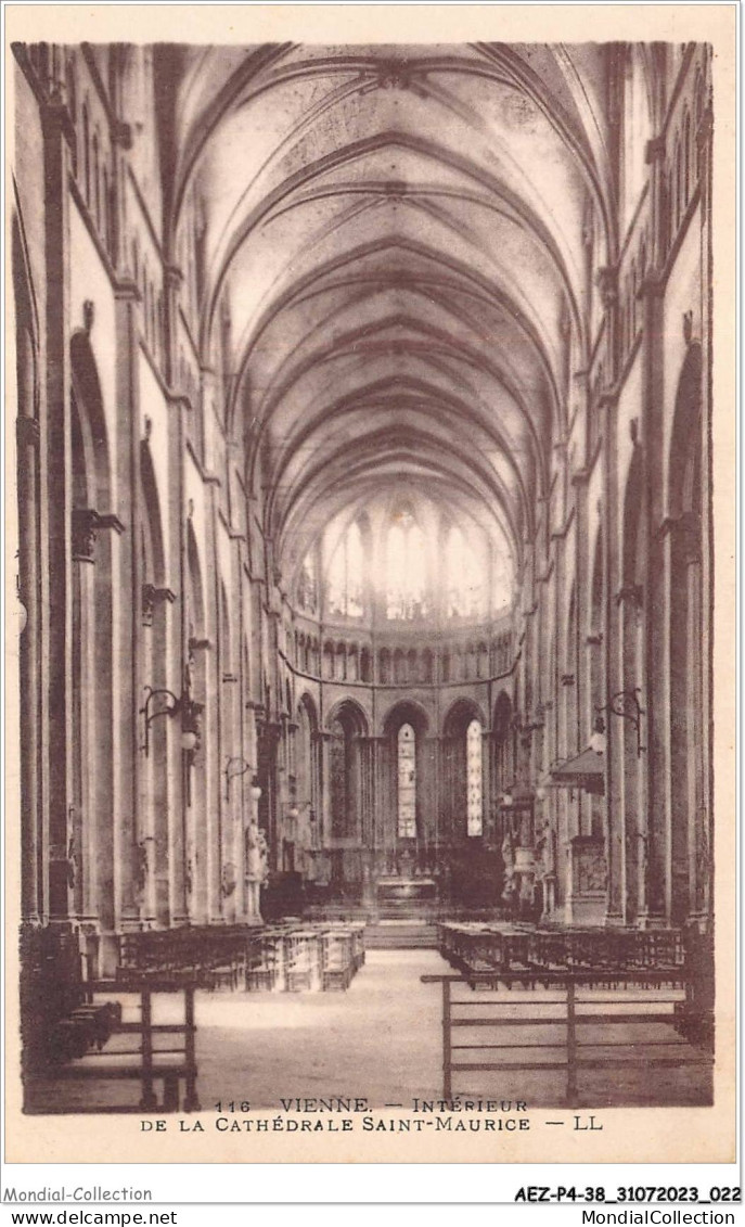 AEZP4-38-0300 - VIENNE - Interieur De La Cathedrale SAINT-MAURICE - Vienne