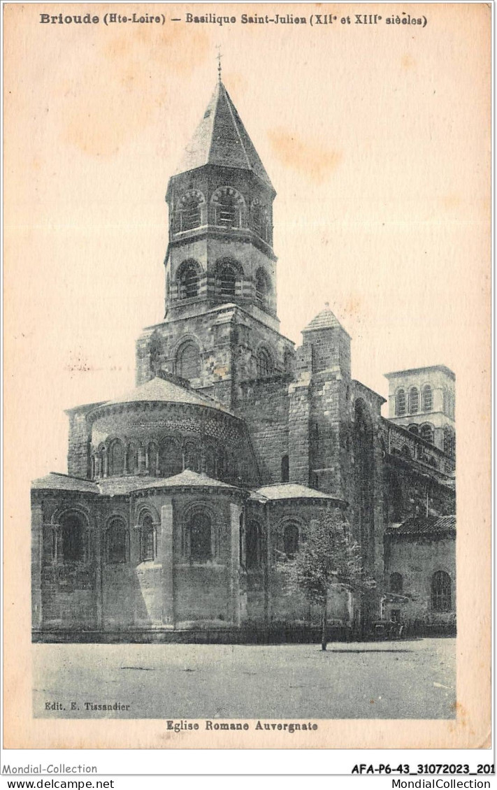 AFAP6-43-0658 - BRIOUDE - Basilique Saint-julien - église Romane Auvergnate - Brioude
