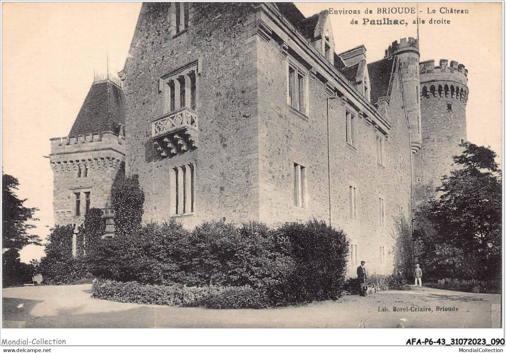 AFAP6-43-0602 - Environs De BRIOUDE - Le Château De Paulhac - Aile Droite - Brioude