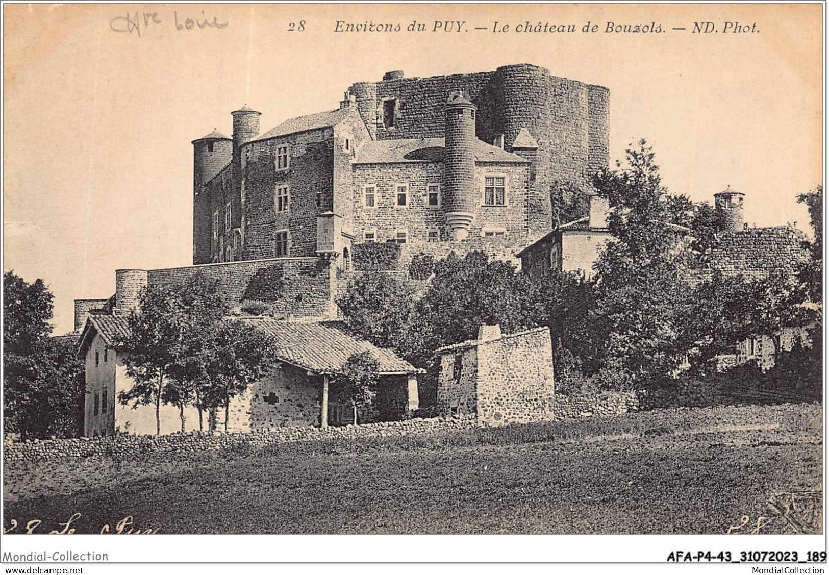 AFAP4-43-0416 - Environs Du PUY - Le Château De Bouzols - Le Puy En Velay