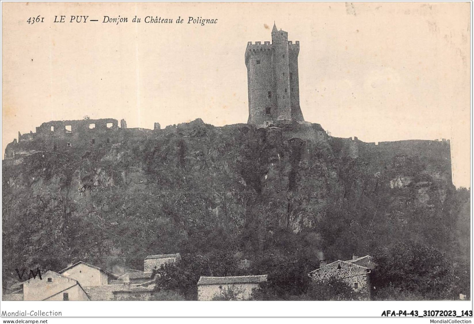 AFAP4-43-0393 - LE PUY - Donjon Du Château De Polignac - Le Puy En Velay