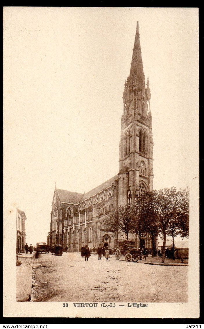 N° 30 Vertou L'Eglise  J. Nozais éditeur à Nantes - Sonstige & Ohne Zuordnung