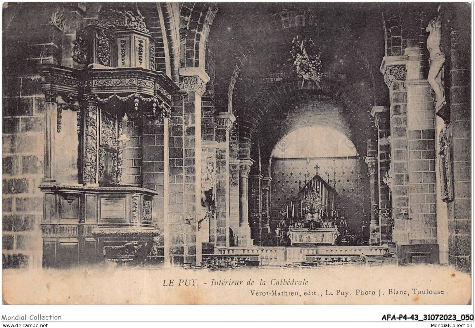 AFAP4-43-0346 - LE PUY - Intérieur De La Cathédrale - Le Puy En Velay