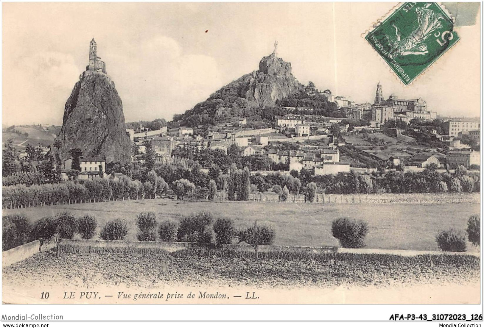 AFAP3-43-0284 - LE PUY - Vue Générale Prise Du Mondon - Le Puy En Velay