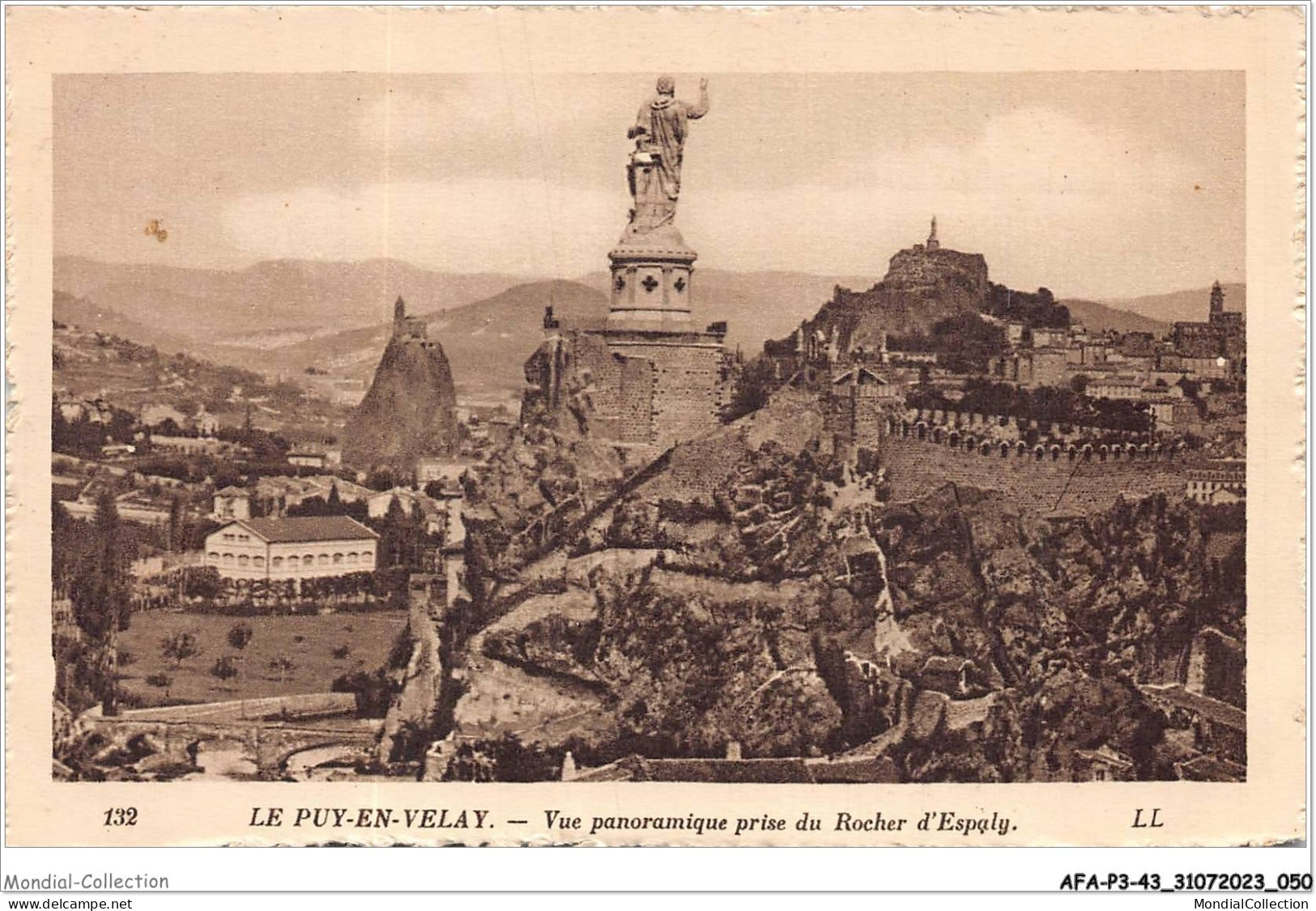 AFAP3-43-0245 - LE PUY-EN-VELAY - Vue Panoramique Prise Du Rocher D'espaly - Le Puy En Velay