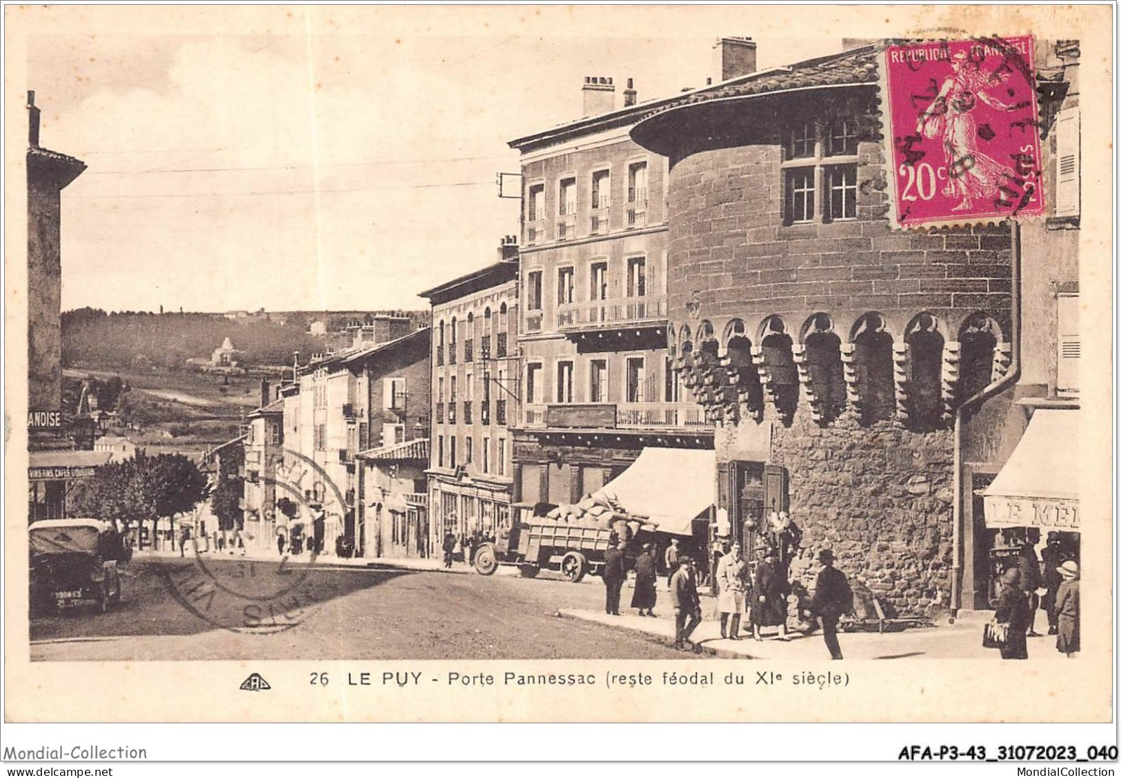 AFAP3-43-0240 - LE PUY - Porte Pannessac - Le Puy En Velay