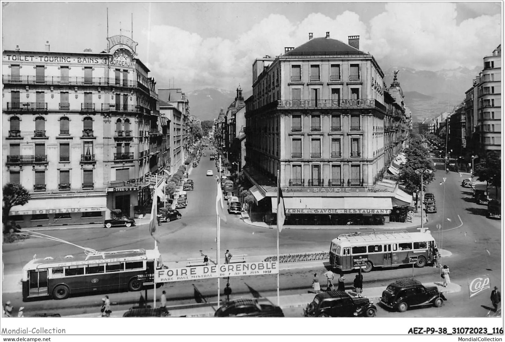 AEZP9-38-0798 - GRENOBLE - Place De La Gare  - Grenoble