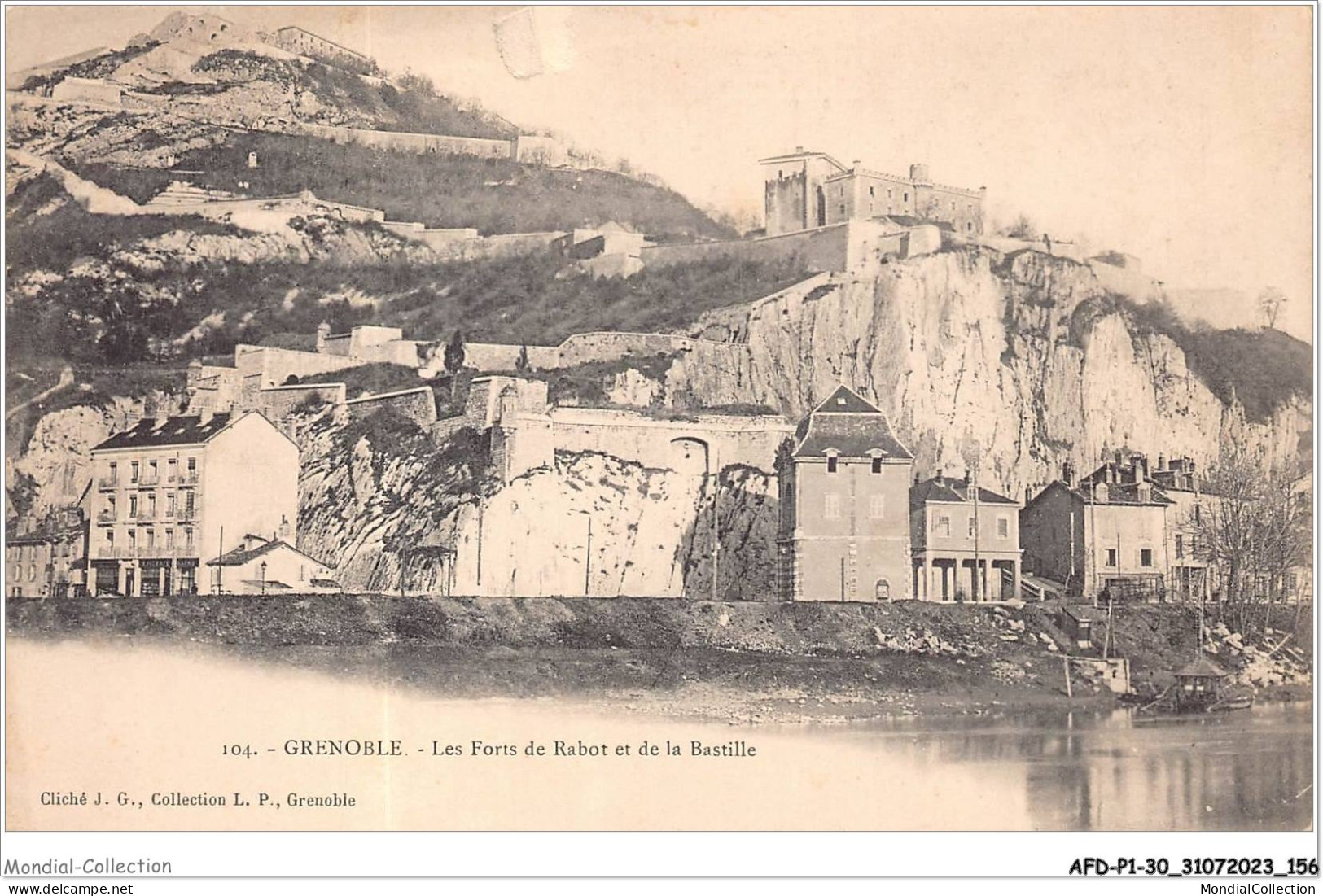 AFDP1-30-0079 - GRENOBLE - Les Forts De Rabot Et De La Bastille - Grenoble