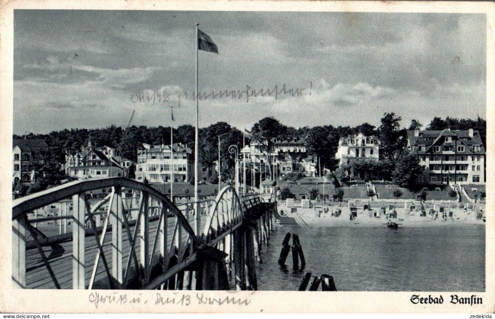 H2217 - Bansin Bei Heringsdorf Seebrücke - Ernst Scheller - Usedom