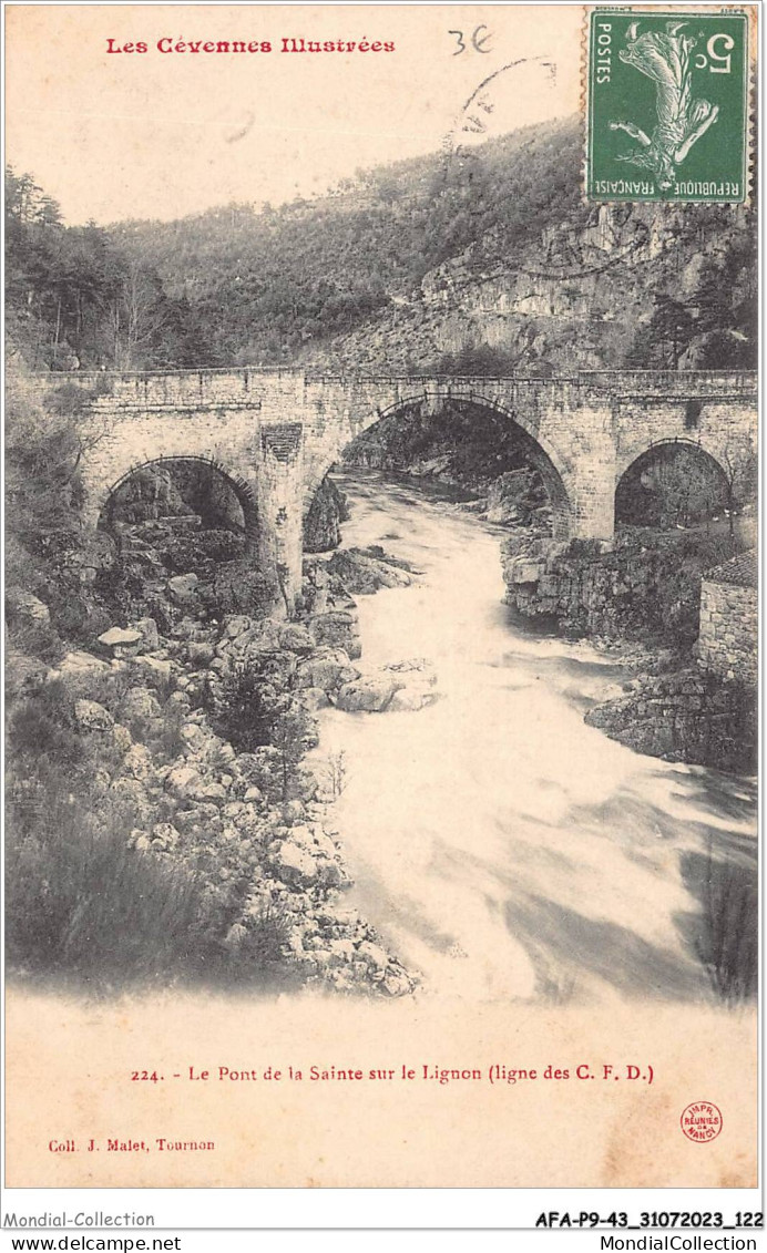 AFAP9-43-0937 - Le Pont De La Sainte Sur Le LIGNON - Le Chambon-sur-Lignon