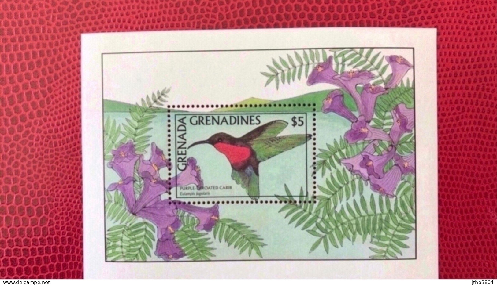 Grenada Grenadines 1988 Wild Birds 1 V Neuf ** MNH YT BF 148 Colibri Ucello Oiseau Bird Pájaro Vogel Aves - Colibris