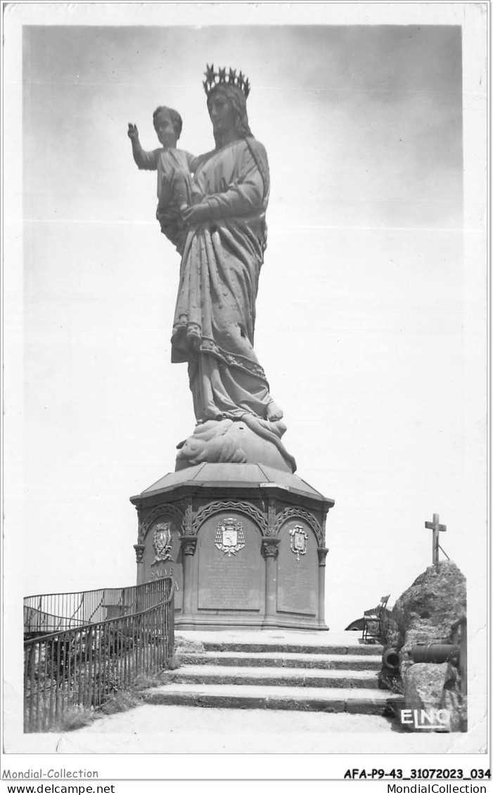 AFAP9-43-0893 - LE PUY-EN-VELAY - Statue Colossale De Notre-dame De France Dominant La Ville De 132 M - Le Puy En Velay