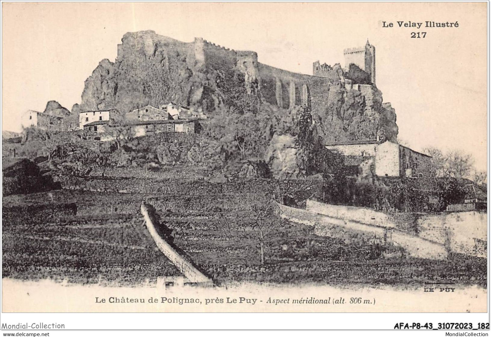 AFAP8-43-0863 - Le Château De POLIGNAC - Près LE PUY - Aspect Méridional - Le Puy En Velay