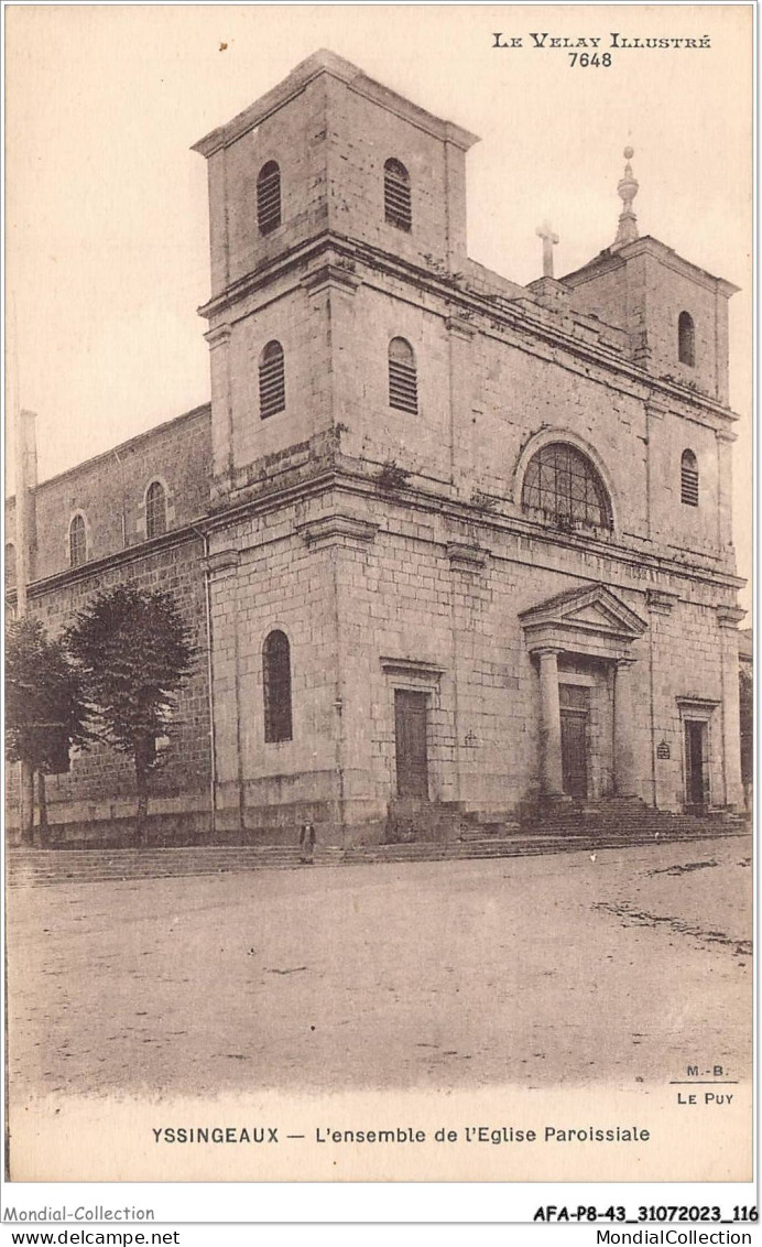 AFAP8-43-0830 - YSSINGEAUX - L'ensemble De L'église Paroissiale - Yssingeaux