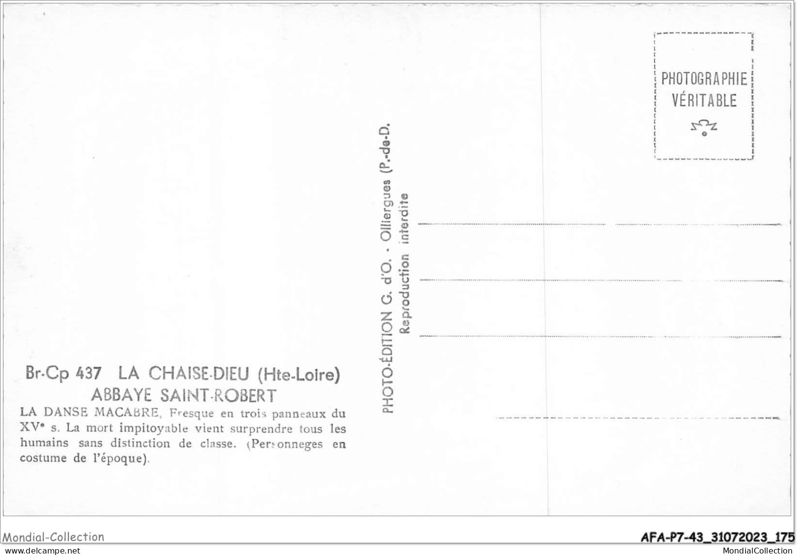 AFAP7-43-0746 - LA CHAISE-DIEU - Abbaye Saint-robert - La Chaise Dieu
