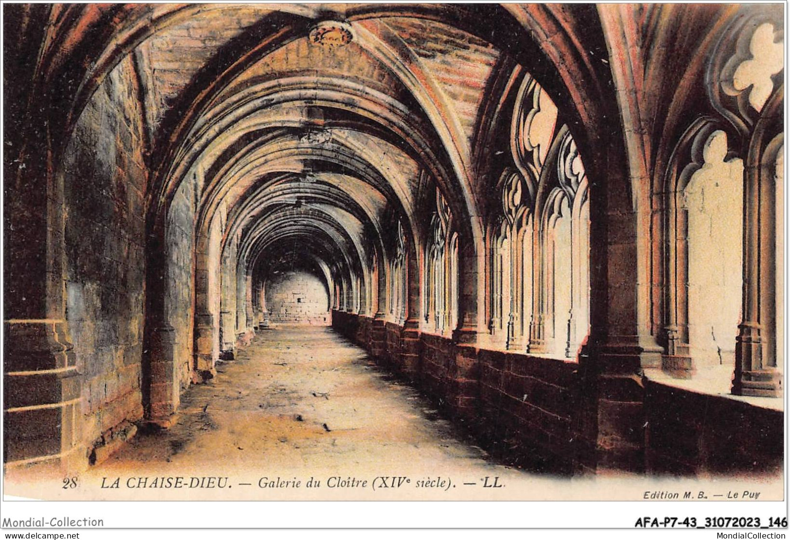 AFAP7-43-0732 - LA CHAISE-DIEU - Galerie Du Cloître - La Chaise Dieu