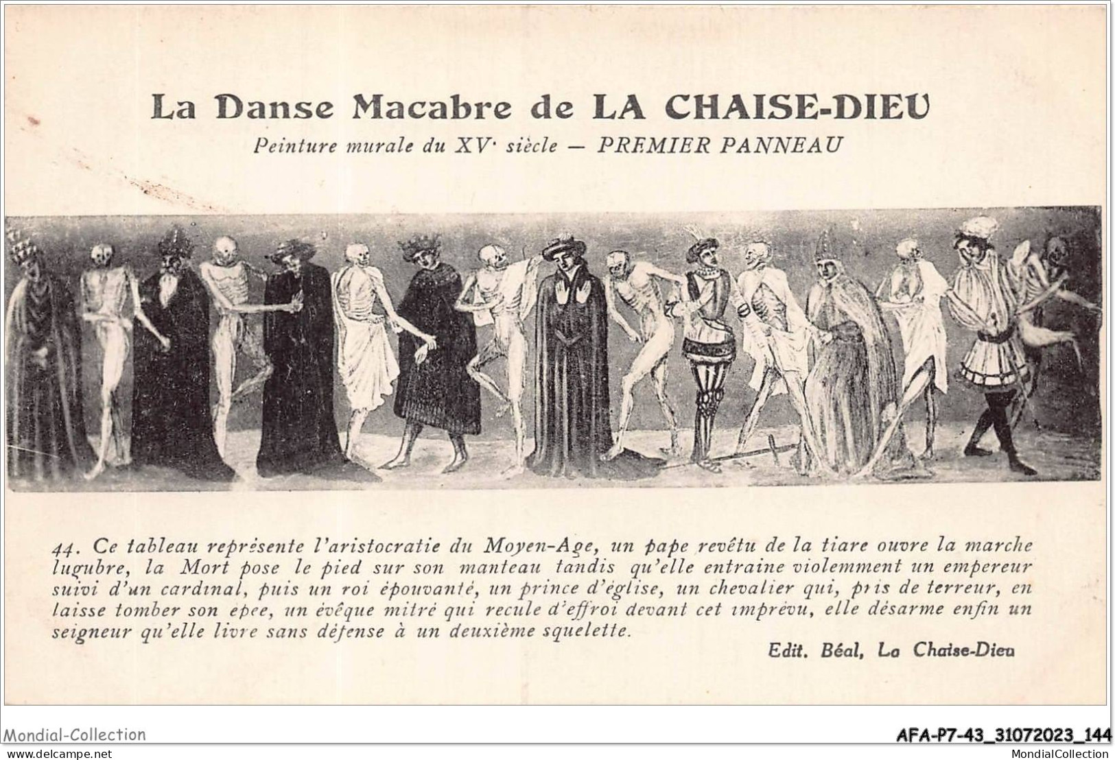 AFAP7-43-0731 - La Danse Macabre De LA CHAISE-DIEU  - La Chaise Dieu