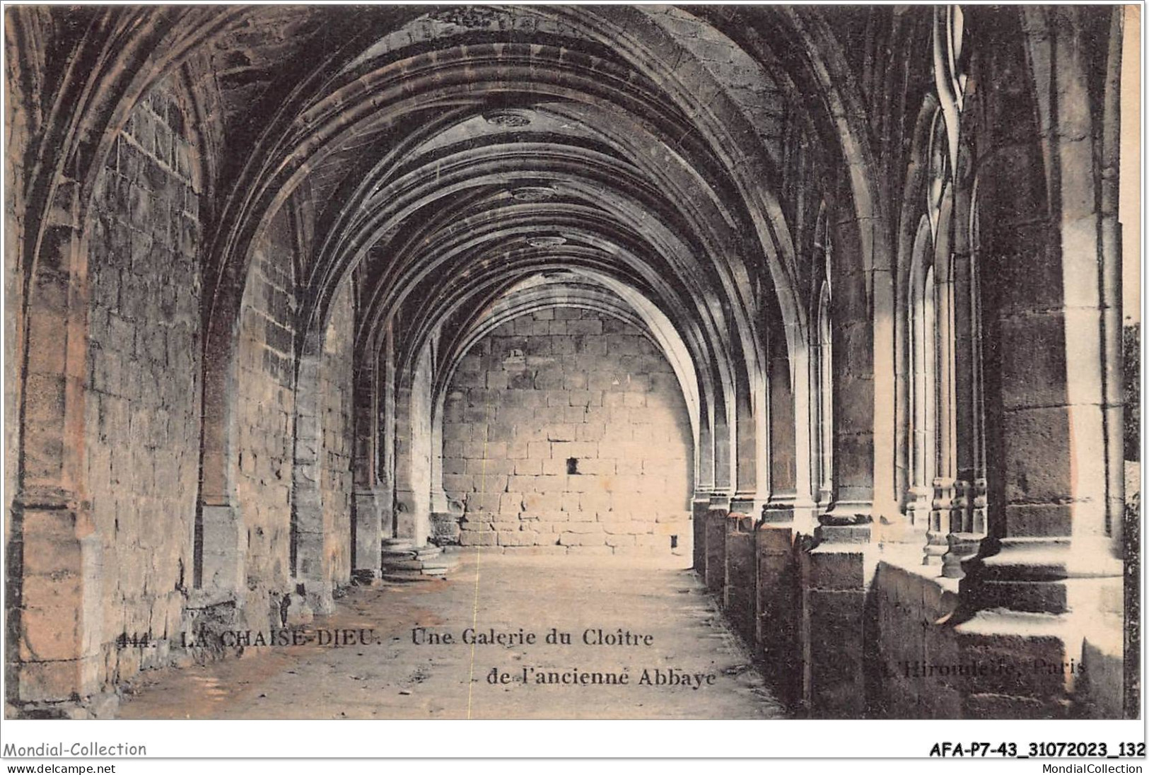 AFAP7-43-0725 - LA CHAISE-DIEU - Une Galerie Du Cloître De L'ancienne Abbaye - La Chaise Dieu