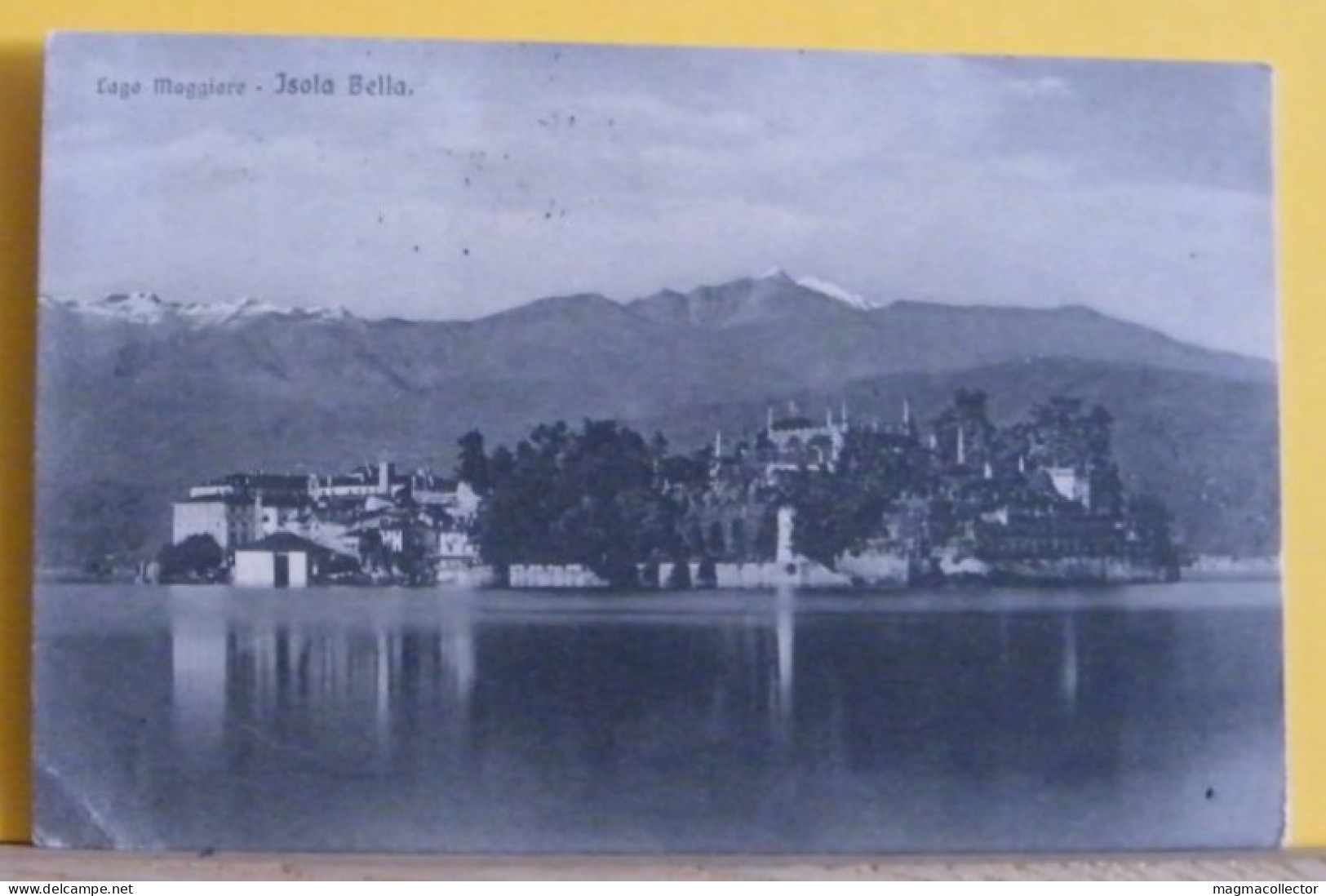 (ISO3) ISOLA BELLA - LAGO MAGGIORE  - PANORAMA - VIAGGIATA 1919 - Other & Unclassified