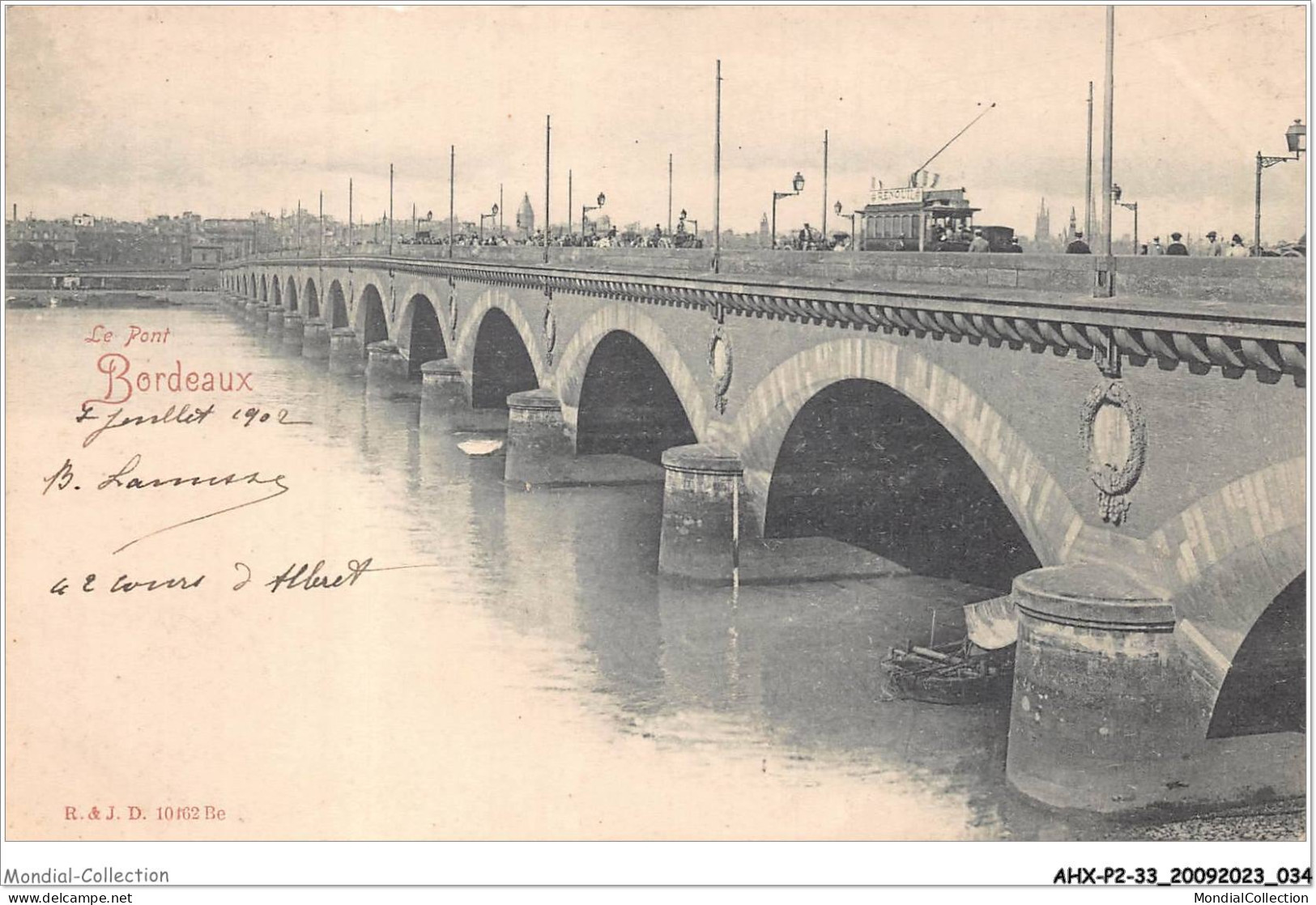 AHXP2-33-0153 - Le Pont BORDEAUX   - Bordeaux
