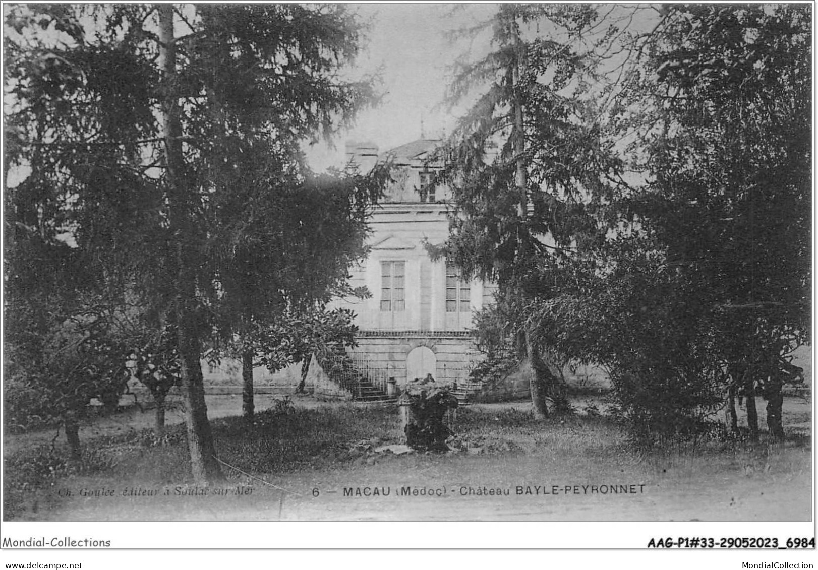 AAGP1-33-0081 - MACAU - Château Bayle-Peyronnet - Autres & Non Classés